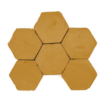 Chroma Ocre Hexagone 10
