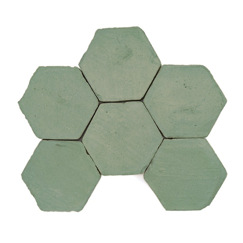 Chroma Aquamarine Hexágono 10