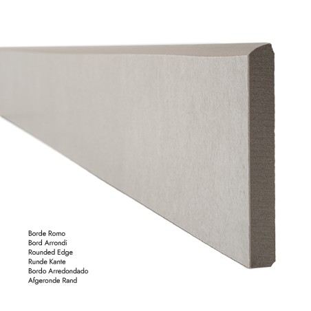 Keramische plint op maat 7,5 cm