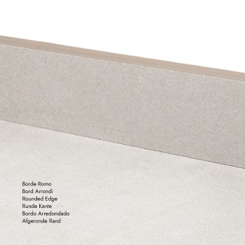 Custom ceramic skirting 7.5 cm
