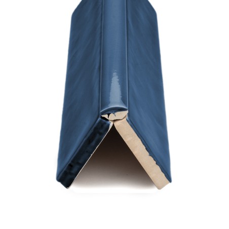 Keramisches Eckstück Creta-25 Ozeanblau