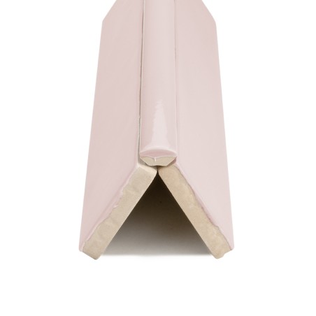 Keramisches Eckstück Creta-25 Rosa
