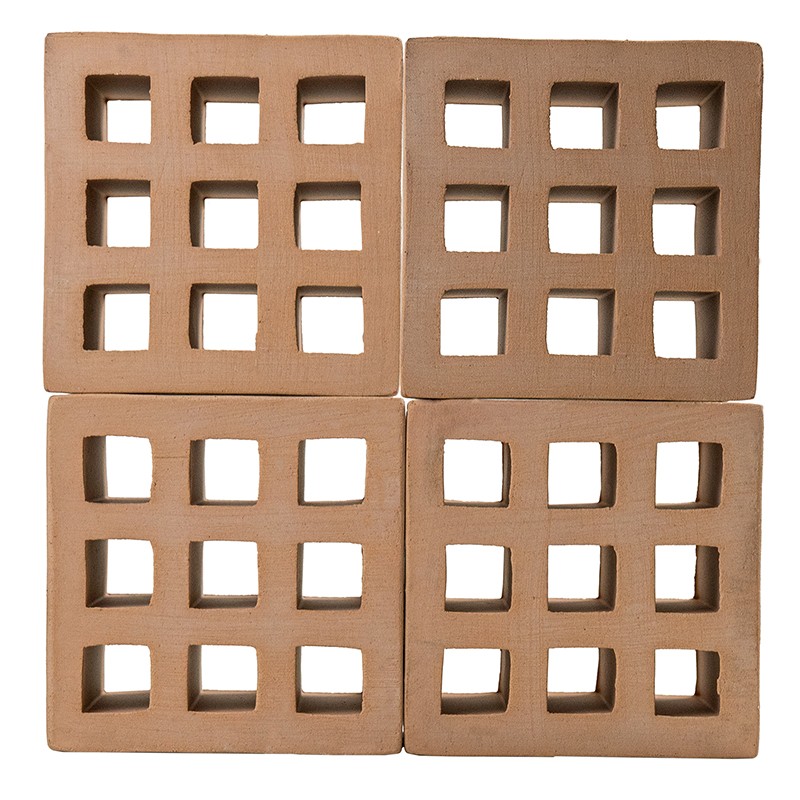 Salk Terracotta Screen Block