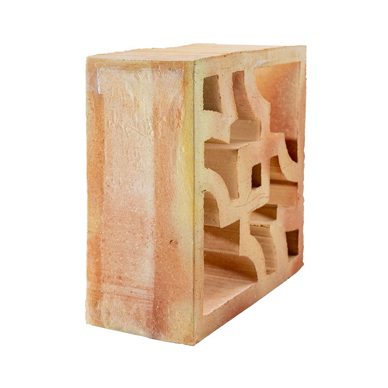 Elemento vazado Sirocco em terracota