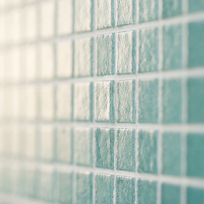 Antislip Aqua Groen Mist Mozaïek