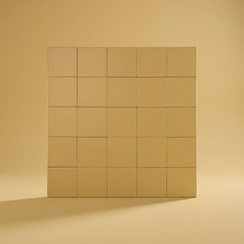 Pure Mustard Matte 10x10