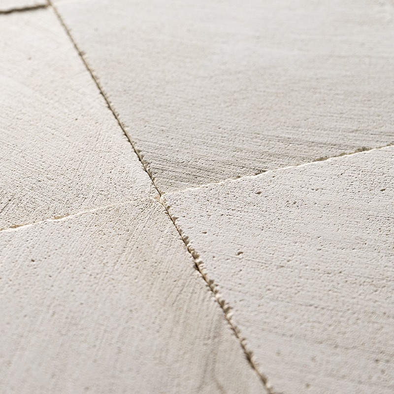 Piedra Caliza Blanca 10x10 - Grano Fino