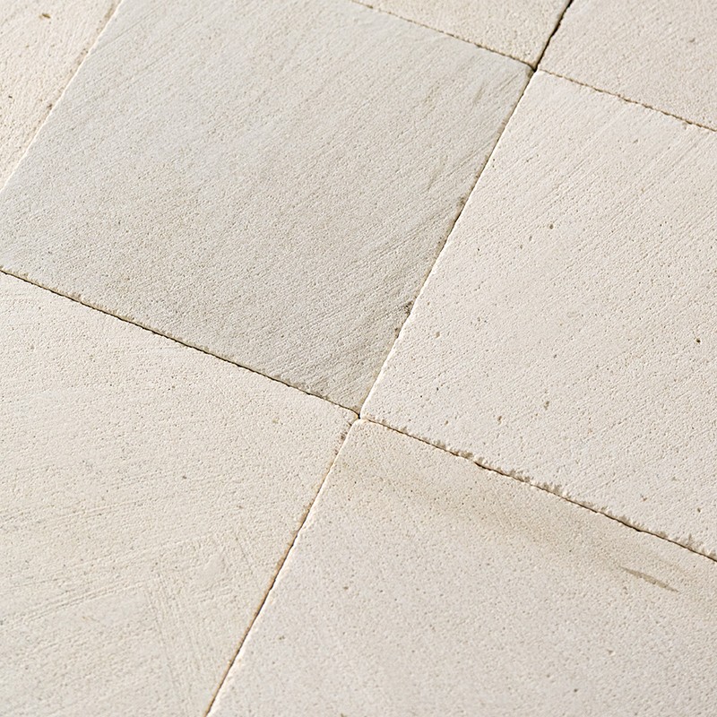 Witte Kalksteen 10x10 - Fijne Korrel