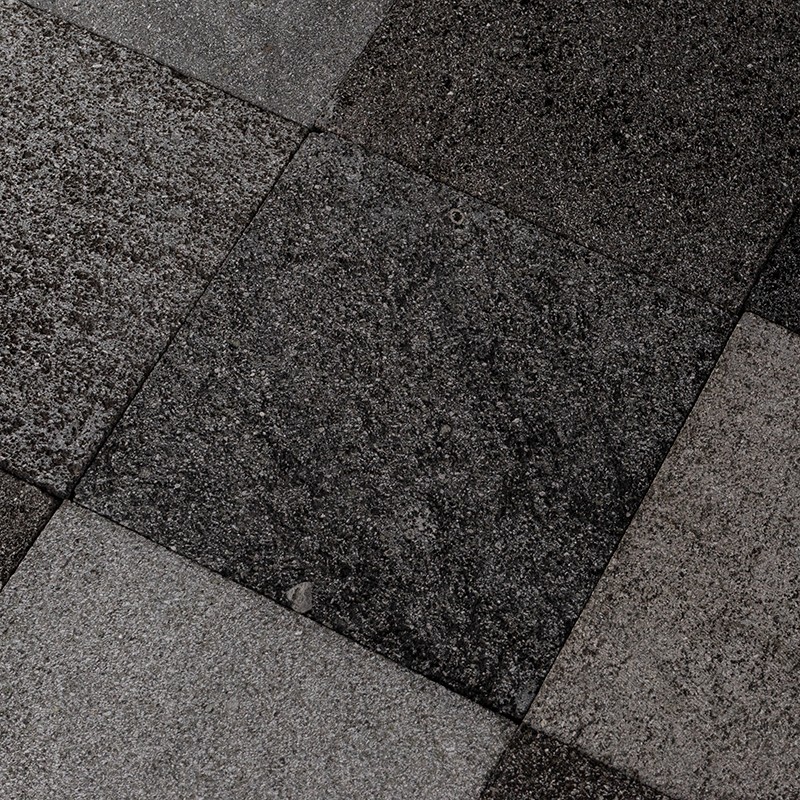 Black Lava Stone 20x20