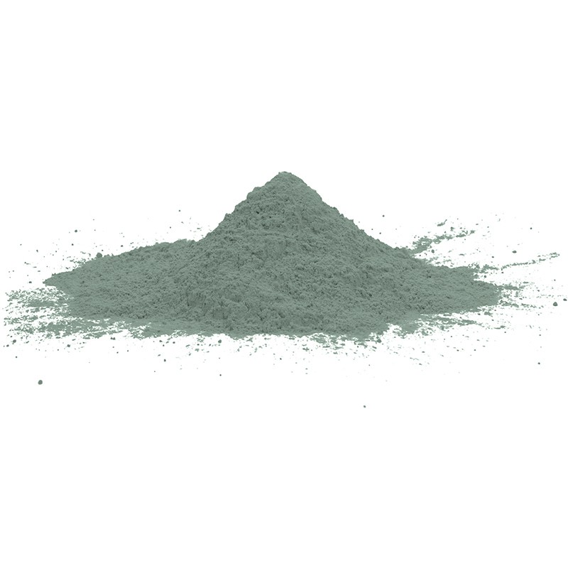 Een groene zak met het opschrift `Fugabella Color 19, Kerakoll` bevat harscement voor tegels, mozaïeken en marmer. Bevat 3kg.