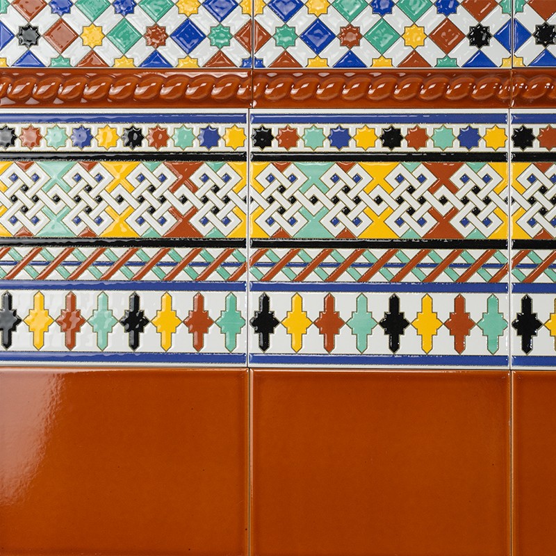 Patio Estrella - Cenefa 20x20