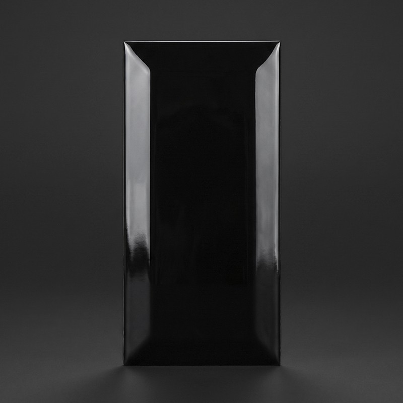 Glossy Black Bevel 7,5x15