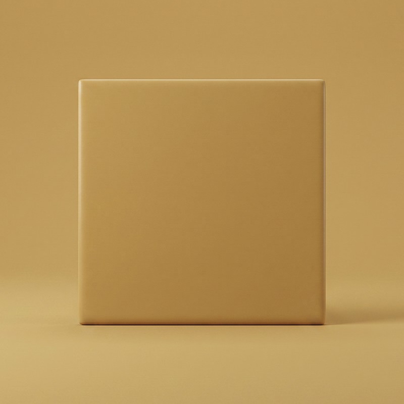 Pure Mustard Matte 10x10