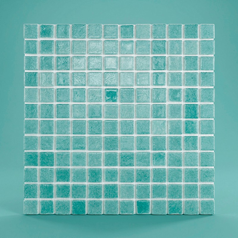 Mosaico Bruma Verde Aqua