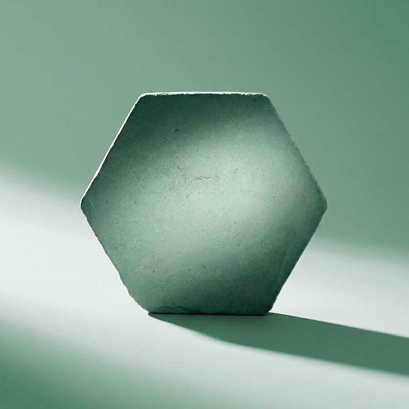 Chroma Aquamarine Hexágono 10