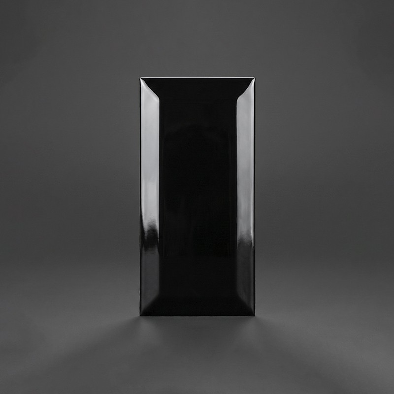 Bisel Preto Brilhante 7,5x15