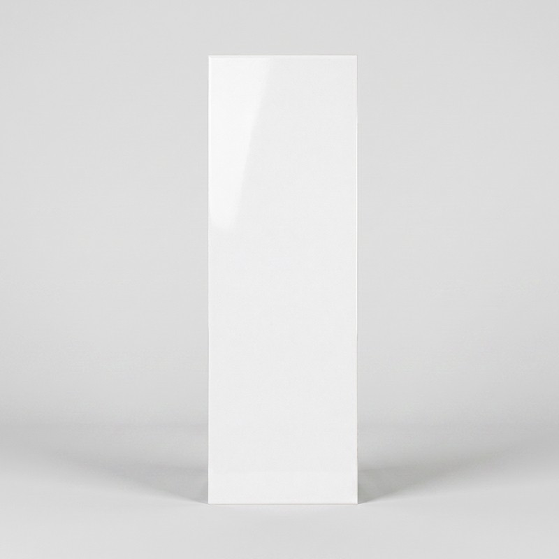 Weiße Hochglanz 20x60