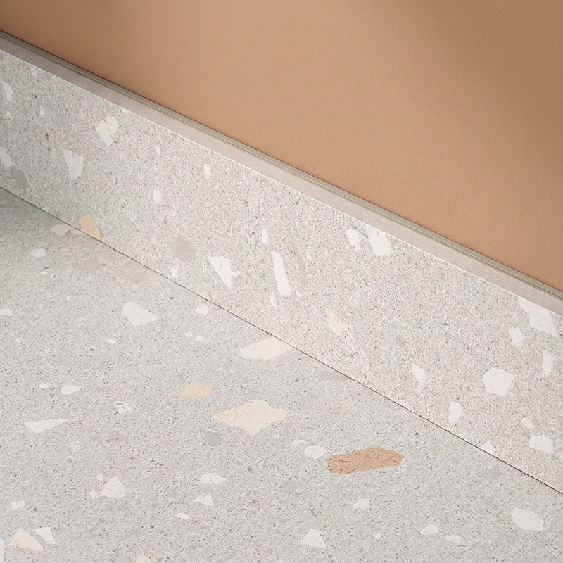 Rodapé Biselado Balat Greige 7,5 cm