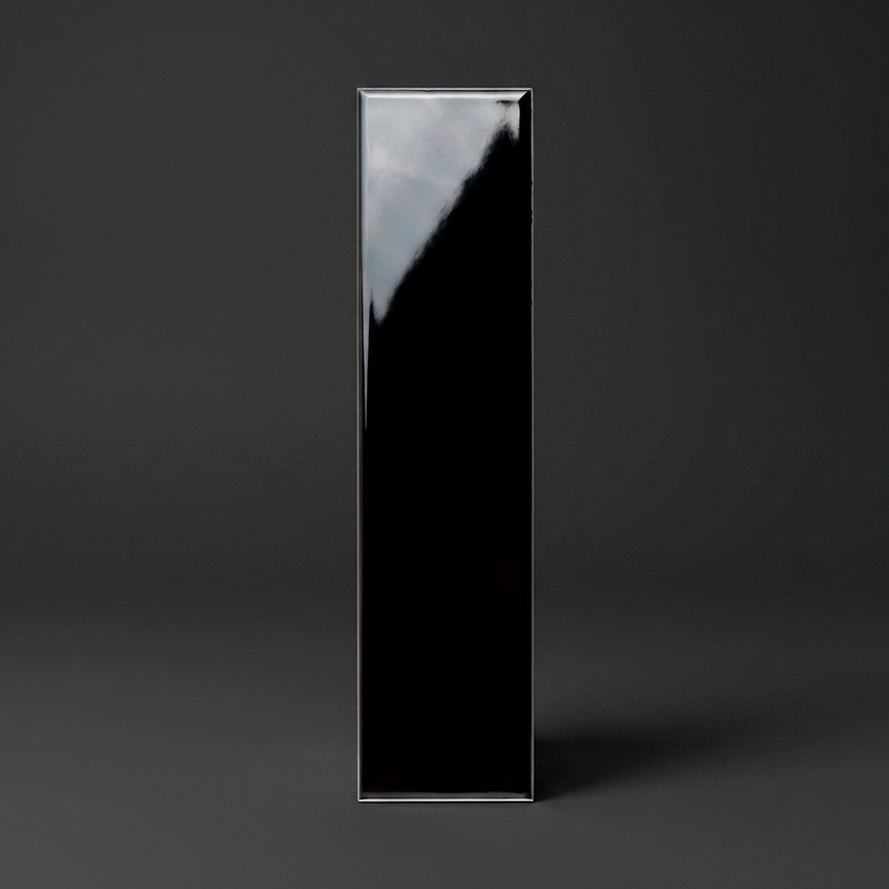 Pure Schwarz Glänzend 7,5x30
