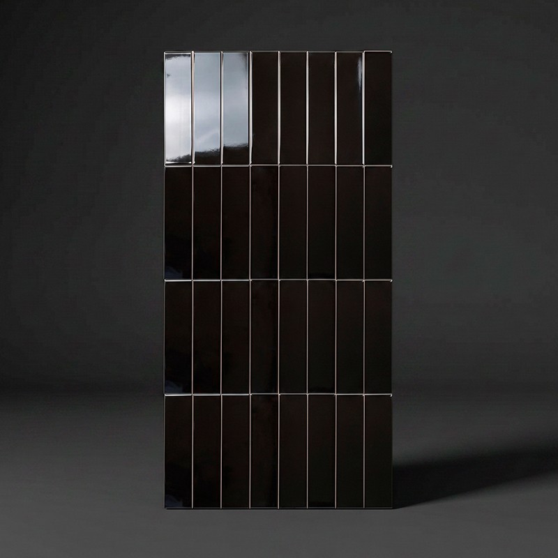 Pure Black Gloss 7,5x30