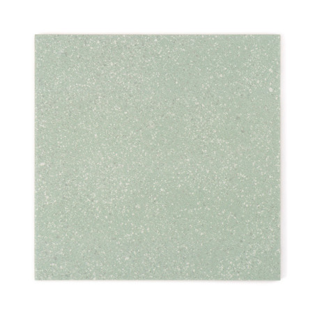Um ladrilho quadrado apresenta uma textura sutil salpicada, apresentando um tom verde suave, criando uma aparência neutra e calm Um ladrilho quadrado apresenta uma textura sutil salpicada, apresentando um tom verde suave, criando uma aparência neutra e calm