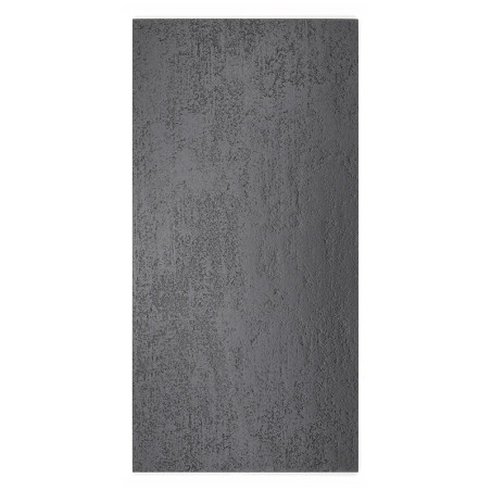 Le carreau rectangulaire présente une surface texturée, ressemblant à du béton brut. Il est placé sur un fond blanc uni. Aucun t Le carreau rectangulaire présente une surface texturée, ressemblant à du béton brut. Il est placé sur un fond blanc uni. Aucun t