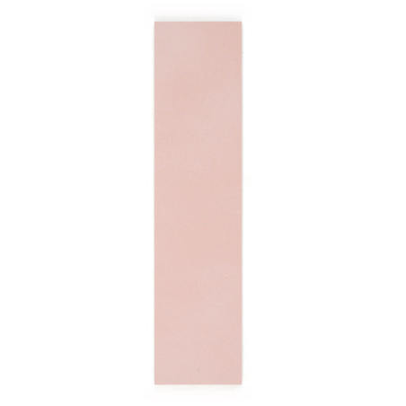 Rectangular pink tile, oriented vertically, displays a smooth, even surface against a plain white background. Rectangular pink tile, oriented vertically, displays a smooth, even surface against a plain white background.