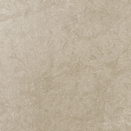 Een beige keramische tegel vertoont subtiele gemarmerde patronen, waardoor een natuursteenachtige textuur ontstaat die geschikt  Een beige keramische tegel vertoont subtiele gemarmerde patronen, waardoor een natuursteenachtige textuur ontstaat die geschikt