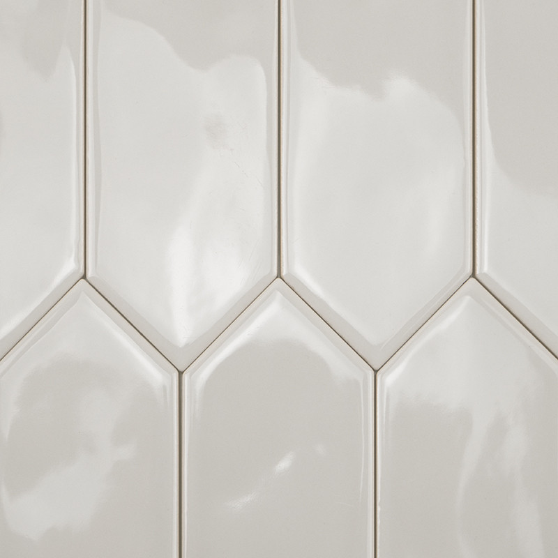 Tuile Picket Argent 5x25 cm (4529)