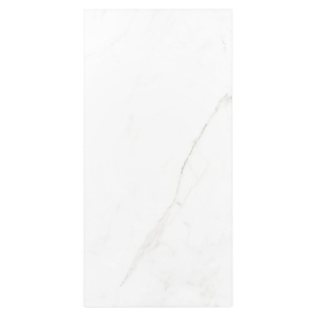 Um ladrilho cerâmico retangular branco exibe um padrão sutil de mármore cinza, sugerindo uma aparência elegante e moderna, adequ Um ladrilho cerâmico retangular branco exibe um padrão sutil de mármore cinza, sugerindo uma aparência elegante e moderna, adequ