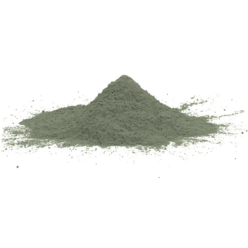 De zwarte verzegelde zak toont het productinformatielabel op de voorkant: `keramische verbinding. CEMENTKLEUREN 00494.` Bevat in