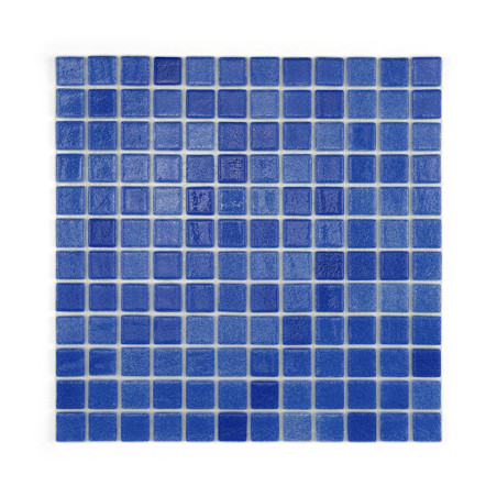 Ladrilhos quadrados de vidro azul dispostos uniformemente, formando uma grade padronizada, refletindo a luz em um layout simples Ladrilhos quadrados de vidro azul dispostos uniformemente, formando uma grade padronizada, refletindo a luz em um layout simples