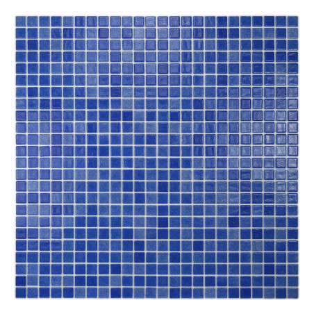 Ladrilhos de vidro azul formam um padrão de grade, refletindo a luz sutilmente, criando uma superfície uniforme e vibrante. Ladrilhos de vidro azul formam um padrão de grade, refletindo a luz sutilmente, criando uma superfície uniforme e vibrante.