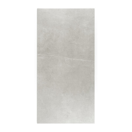 A rectangular, light gray tile features subtle marbling patterns, suggesting a smooth and sleek surface suitable for flooring or A rectangular, light gray tile features subtle marbling patterns, suggesting a smooth and sleek surface suitable for flooring or