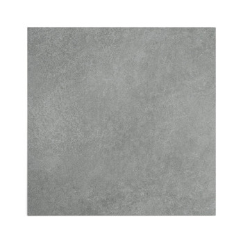 Um revestimento cerâmico quadrado exibe um padrão sutil e suave em tons de cinza, ideal para aplicações em pisos ou paredes em a