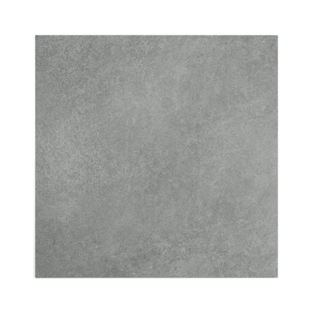 Eine quadratische Keramikfliese zeigt ein dezentes, glattes Muster in Grautönen, ideal für Bodenbeläge oder Wandanwendungen in m Eine quadratische Keramikfliese zeigt ein dezentes, glattes Muster in Grautönen, ideal für Bodenbeläge oder Wandanwendungen in m