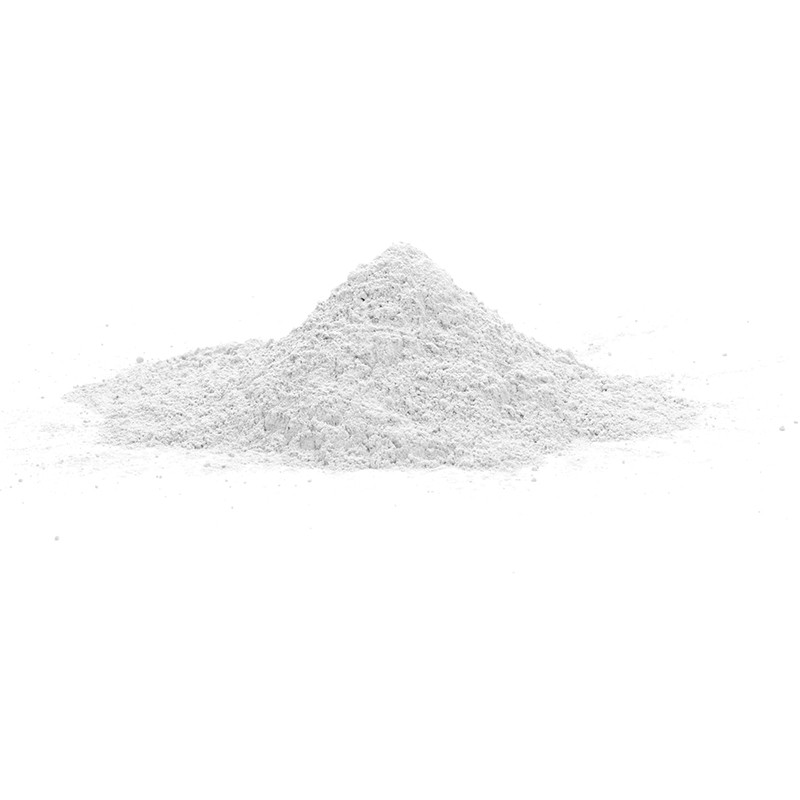 Un sac blanc étiqueté « Fugabella Eco Porcelana 0-5 » contient du ciment-résine, affichant des symboles écologiques, 5 kg, de ma