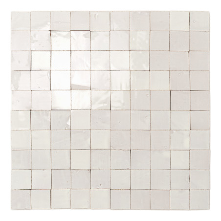 Square terracotta tiles arranged in a 10x10 grid, each aligned evenly, creating a smooth, uniform pattern. Square terracotta tiles arranged in a 10x10 grid, each aligned evenly, creating a smooth, uniform pattern.