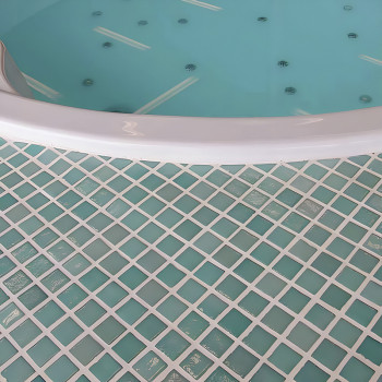 Mosaïque Bruma Vert Aqua Antidérapant