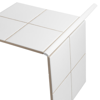 Pure Blanc Mat 20x20 PRÉDÉCOUPÉ (10x10)