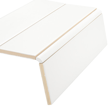 White Matte Corner