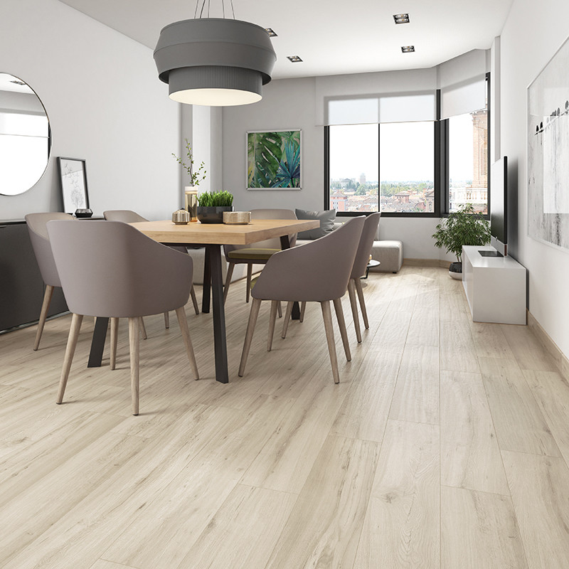 Alpes Light wood-effect floor tile