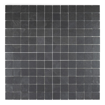 Valona Black 5x5 Mosaic