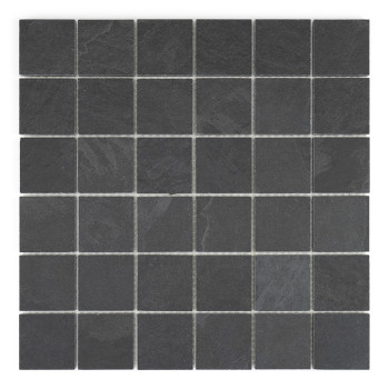 Valona Negro 5x5 Mosaico