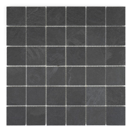 Valona Negro 5x5 Mosaico