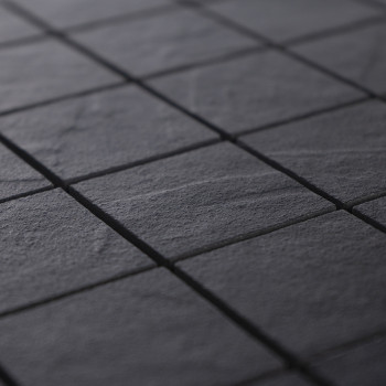Valona Negro 5x5 Mosaico