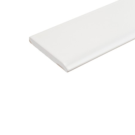 Rodapié Blanco Cerámico 8x60