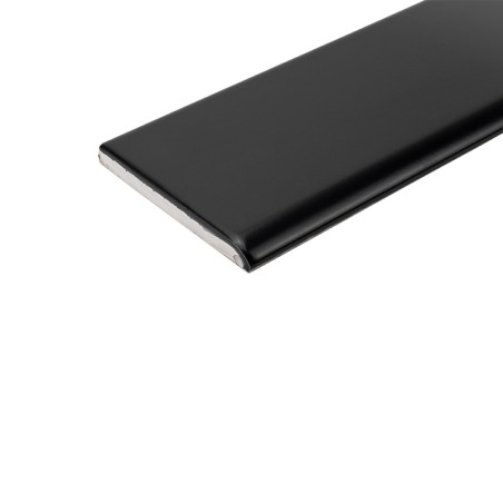 Rodapié Negro Cerámico 8x60