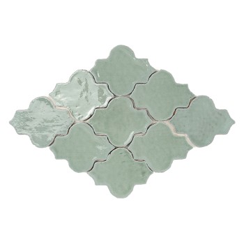 Vitri Aguamarina Arabesco