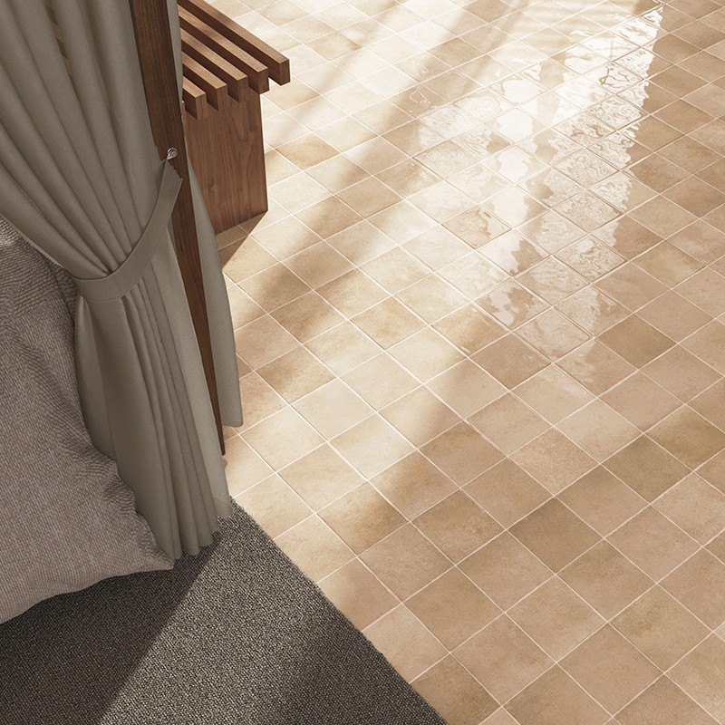 items material: Beige zellige tegel